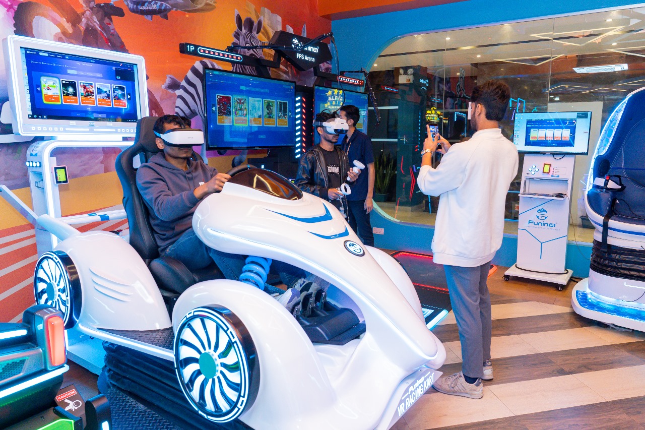 VR Racing Kart - Premium Gaming Experience Alpha Station Chittagong VR Racing Kart
